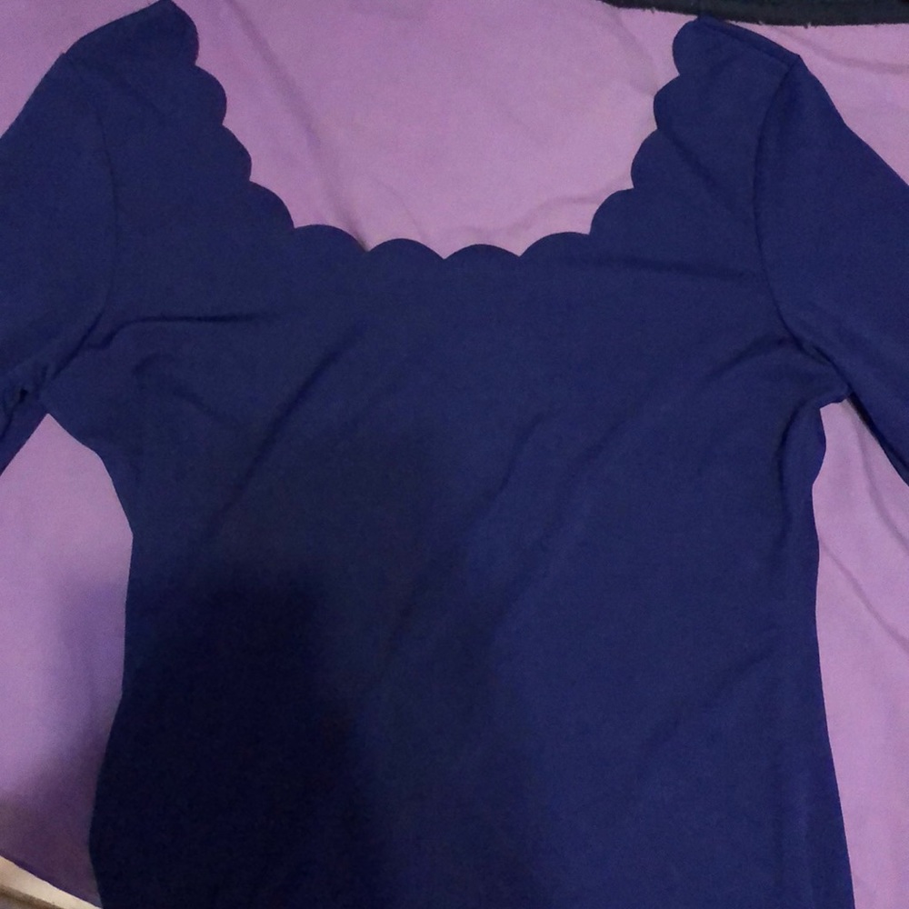 Royal blue bodysuit